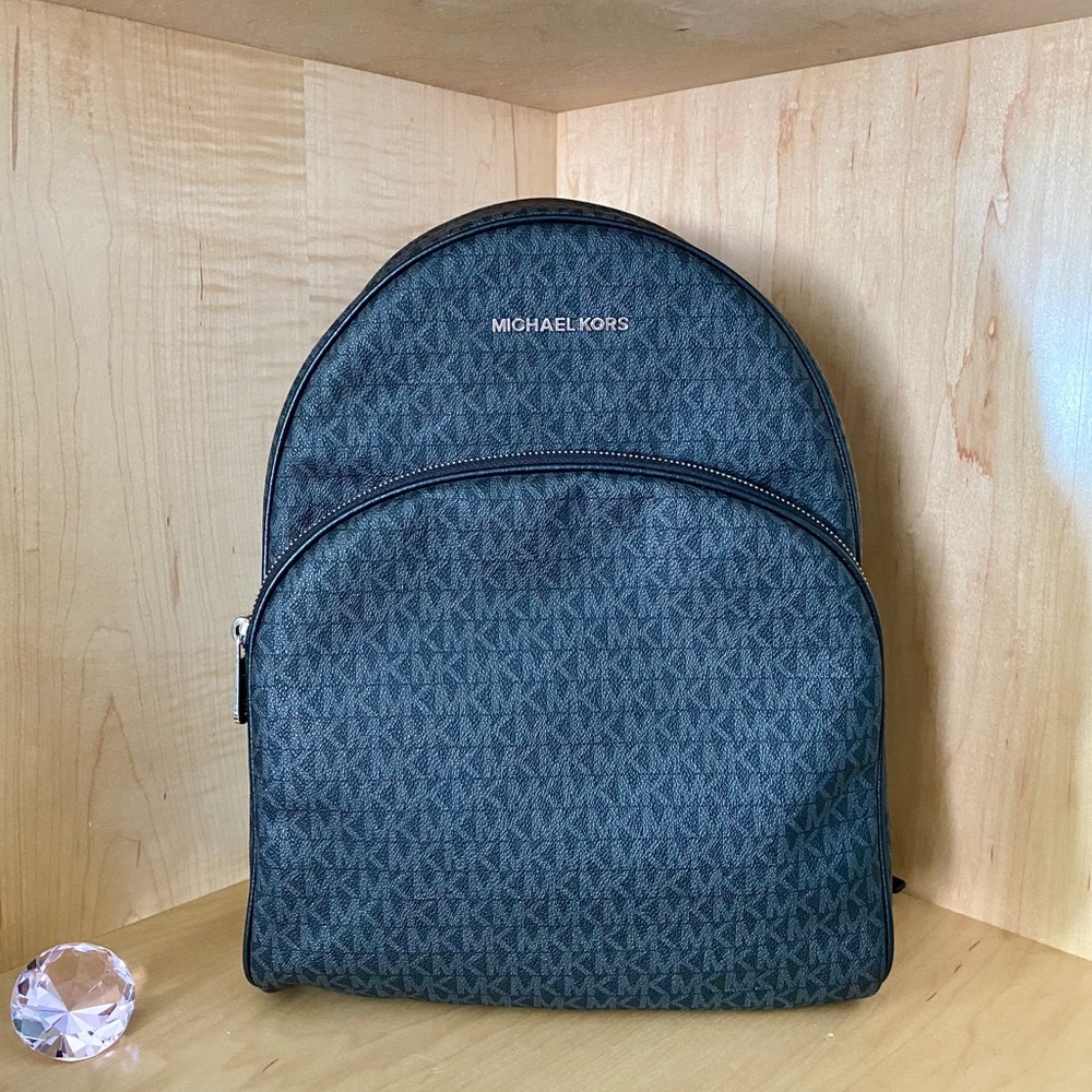 Michael Kors Abbey Large Logo Backpack